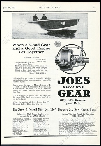 1921 chris craft - chris, gar