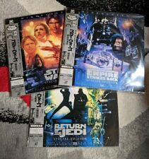 Star Wars Trilogy Special Edition Laserdisc Japan THX AC3 WS