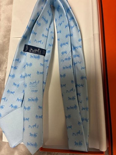 Hermes light blue horse - light,
