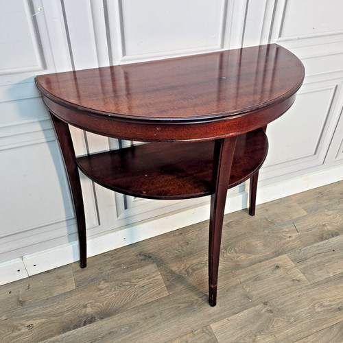 Vintage half moon table demi - vintage,