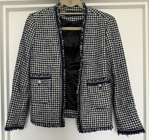 Zara navy blue mix - navy, boucle