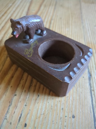 Vintage hand carved - hand, black