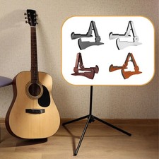 Foldable, non-slip guitar stand, portable accessory for banjo, ukulele, ideal