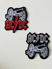 7.5 x 8 cm-ACDC Rock Band Embroidered Patch sew iron on Patches transfer  Jacket