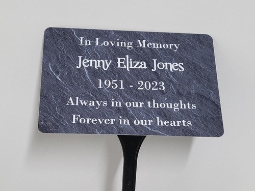 Memorial plaque with - plaque,