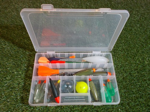 Carp fishing floats box - floats, in