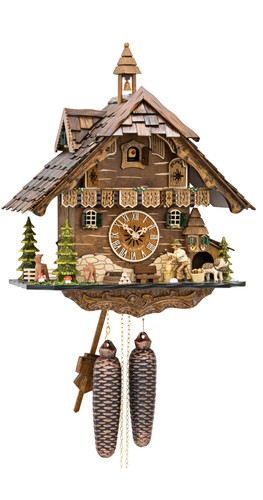Cuckoo clock black - cuckoo,