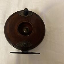 Vintage Wooden Fishing Reel -