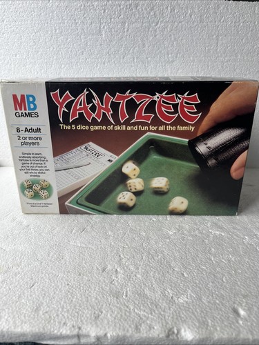 Yahtzee the five dice game - yahtzee,