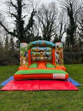 Jungle safari bouncy castle -