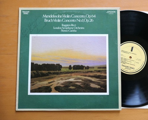 Ruggiero ricci signed - ruggiero,