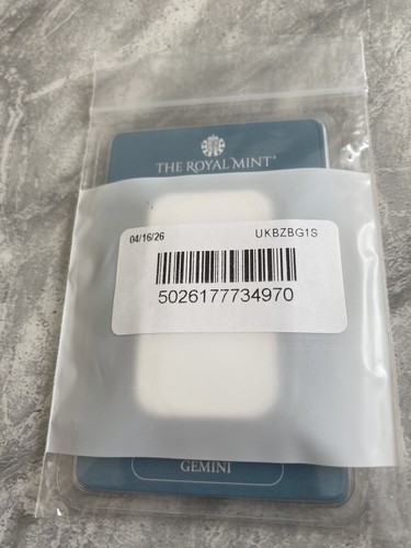 Royal mint 1oz silver bullion - 1oz,