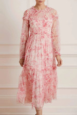 Needle and Thread Pink Flower