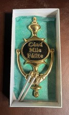 Irish Brass Door Knocker - FAILTE/WELCOME