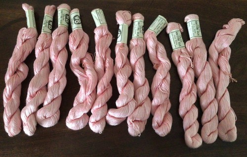 Knitting embroidery silk - b,