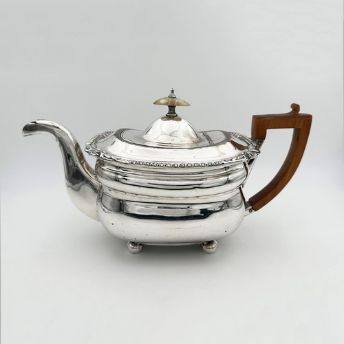 Antique georgian teapot old - antique,