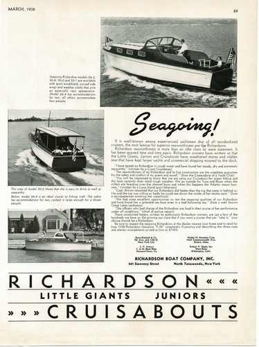 1938 richadson boat - 1938, co