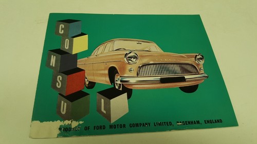 1959 ford consul - ford, original