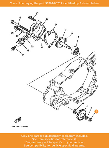 Yamaha washer plate - washer,,