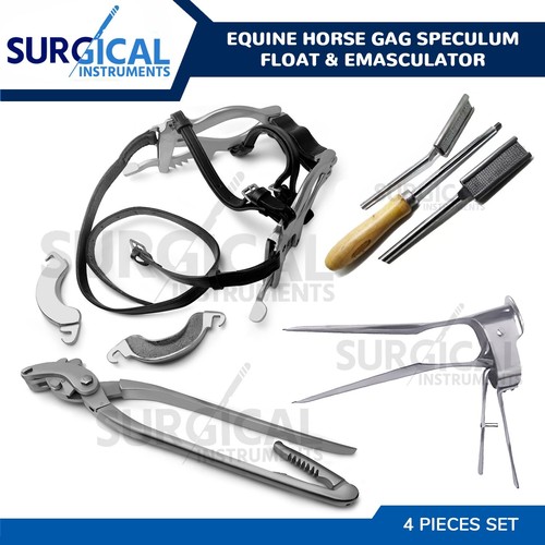 Pcs equine horse speculum - 4,