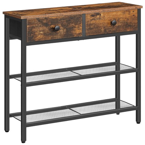 Rustic brown black narrow - rustic, +