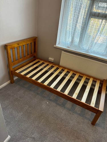 Wooden trundle bed - wooden,