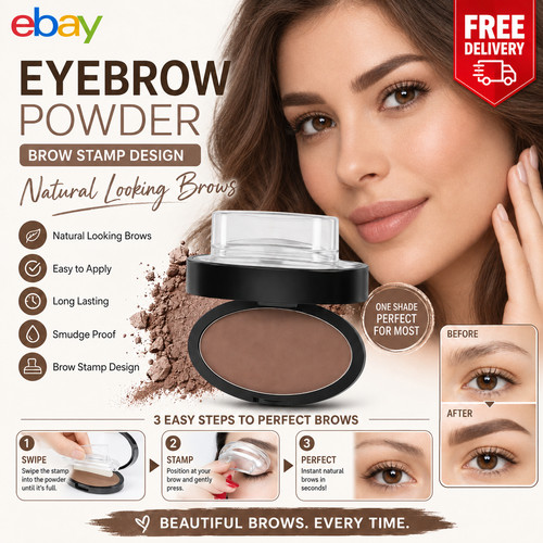 Eyebrow stamp kit - stamp, shaping