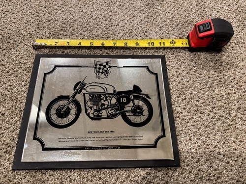 Norton manx wall frame - norton,