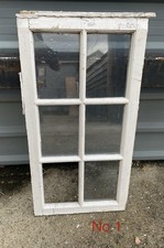 Reclaimed Original Six Panel Victorian Sash Windows