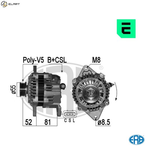 Alternator 209355a for - 209355a,