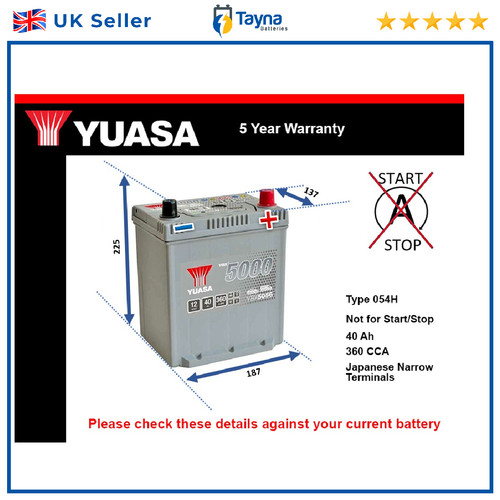 Battery fits mazda - fits, mx5