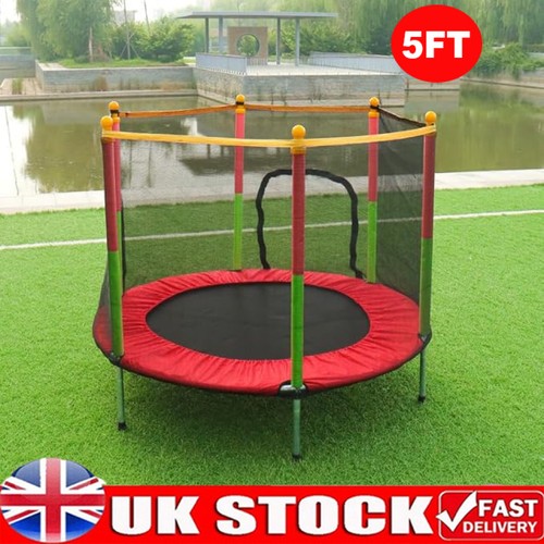 5ft kid trampoline with safety - trampoline,