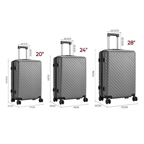 Inch cabin luggage - 24, hard