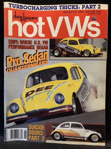 Dune buggies and hot - buggies, vws