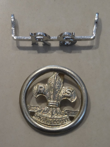 Rover scouts metal - scouts, beret