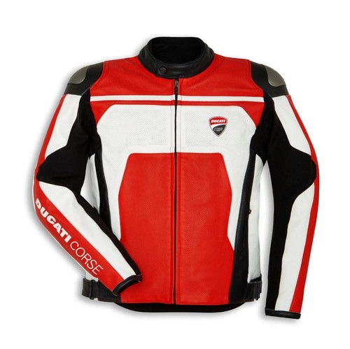Ducati corse leather jacket - ducati,