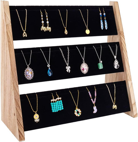 Tier necklace jewellery - 3-tier,