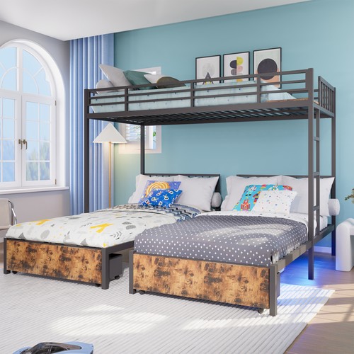 Triple bunk bed - bunk, kids