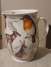 Dunoon bone china mug - nature