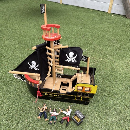 Toy van barbarossa wooden - le,