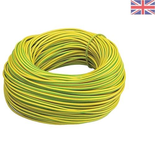 Yellow green earth sleeving - yellow/green,