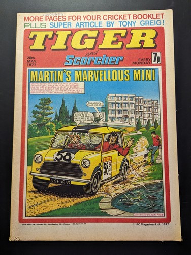 Tiger and scorcher comic - comic, 28th