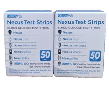 2 x 50 GlucoRx Nexus Blood