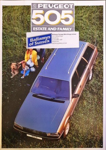 Peugeot 505 estate family - estate,
