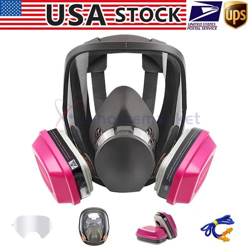 Reusable full face respirator - full,