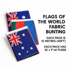 World Country Flags Bunting