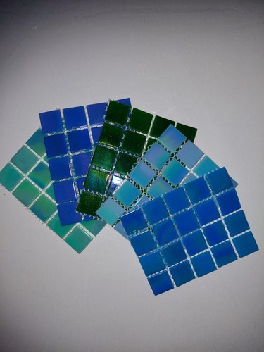 100 iridescent blue - iridescent, blue/green