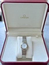 Omega Ladies Mini CONSTELLATION DIAMOND Dial Stainless Steel & Gold BOXED