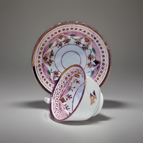 Early victorian pink lustre - early,