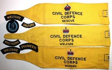 Civil Defence Corps Badges &